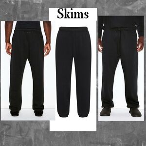 Skims Fleece Lounge MENS RELAXED JOGGER Washed Onyx